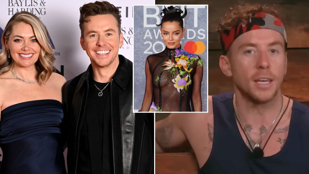 Danny Jones' wife supported by husband's I'm A Celeb co-star after breaking cover amid Maura Higgins kiss scandal