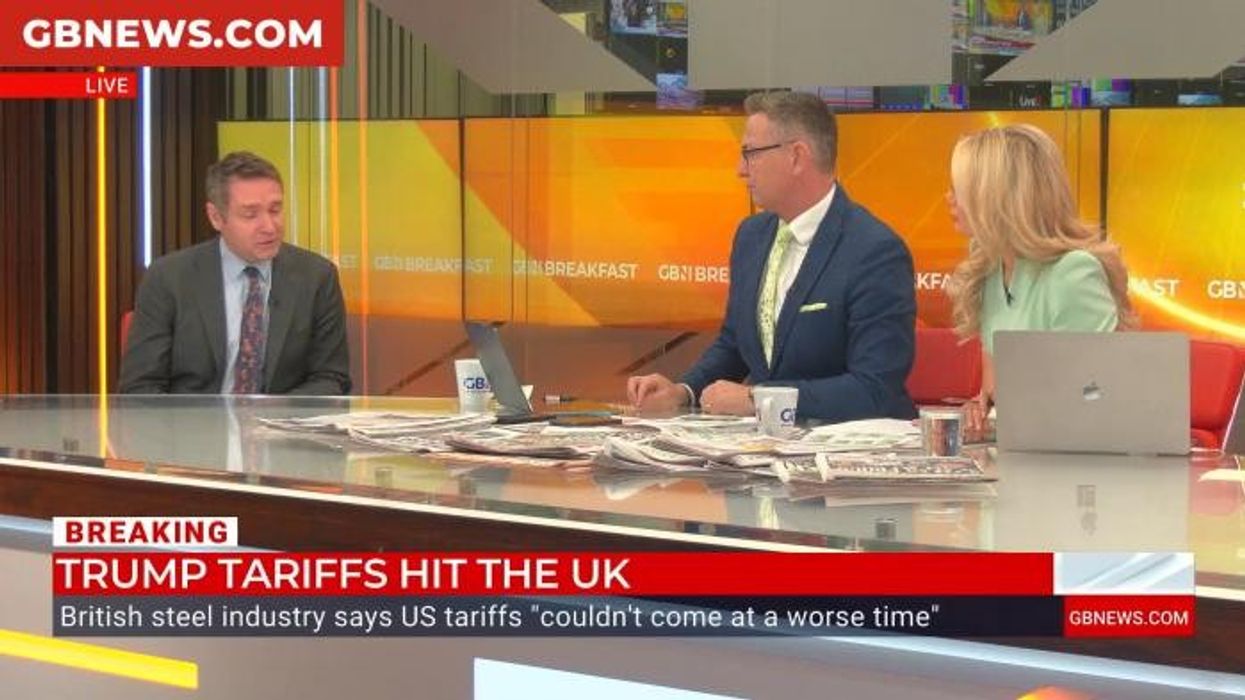 Donald Trump's tariff war is 'very bad timing' for British steel, Gray warns