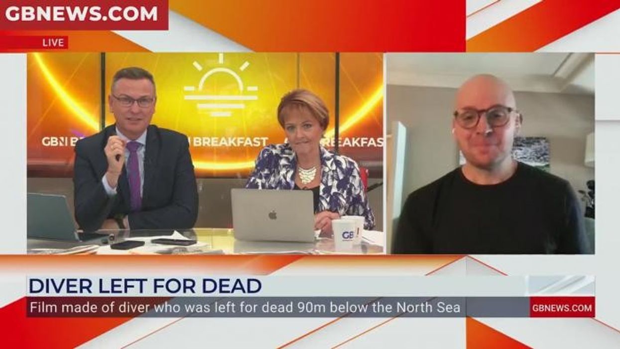 WATCH: Diver Chris Lemons recalls how he survived being stranded at the bottom of the North Sea with no oxygen supply