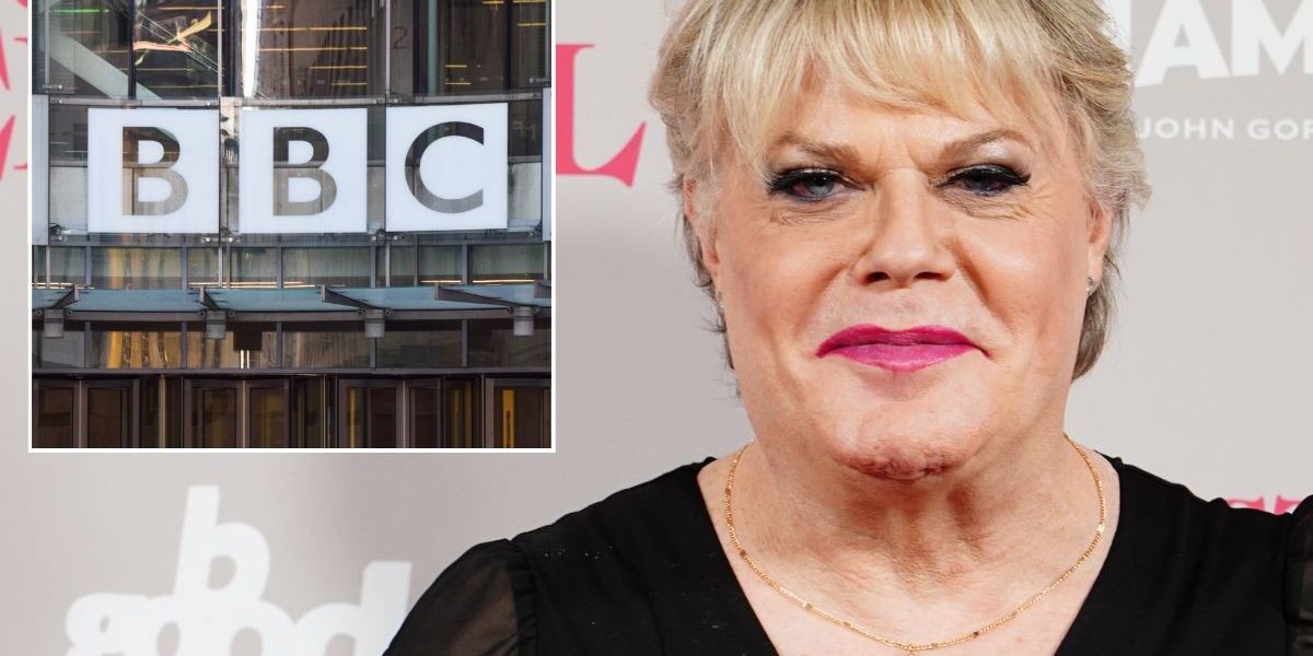 BBC presenter issues apology after calling comedian Eddie Izzard, 63, 'the man' during radio broadcast
