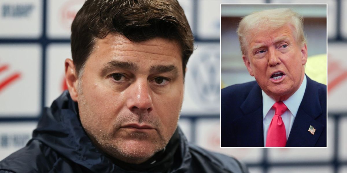 NextImg:USA boss Mauricio Pochettino left 'disappointed' after watching Donald Trump chat - 'He should say'