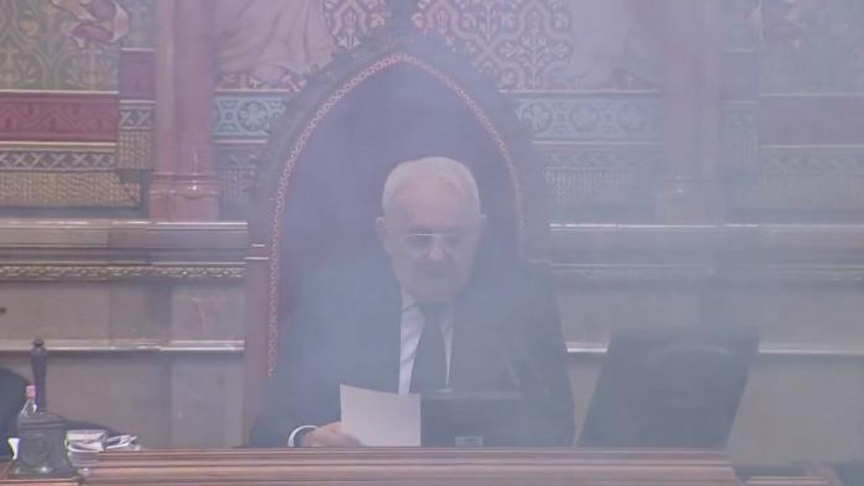 WATCH: Hungarian MPs set off smoke bombs as Pride ban is voted through