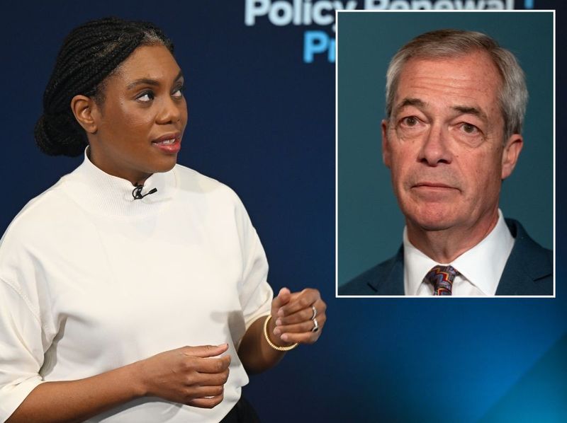 Politics LIVE: Kemi Badenoch dismisses Reform-Tory toppling plot after swiping at 'showman' Nigel Farage
