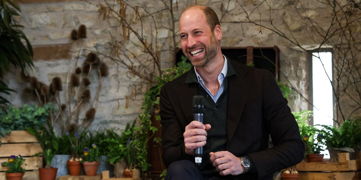 NextImg:Prince William unveils new partnership as he leaves England