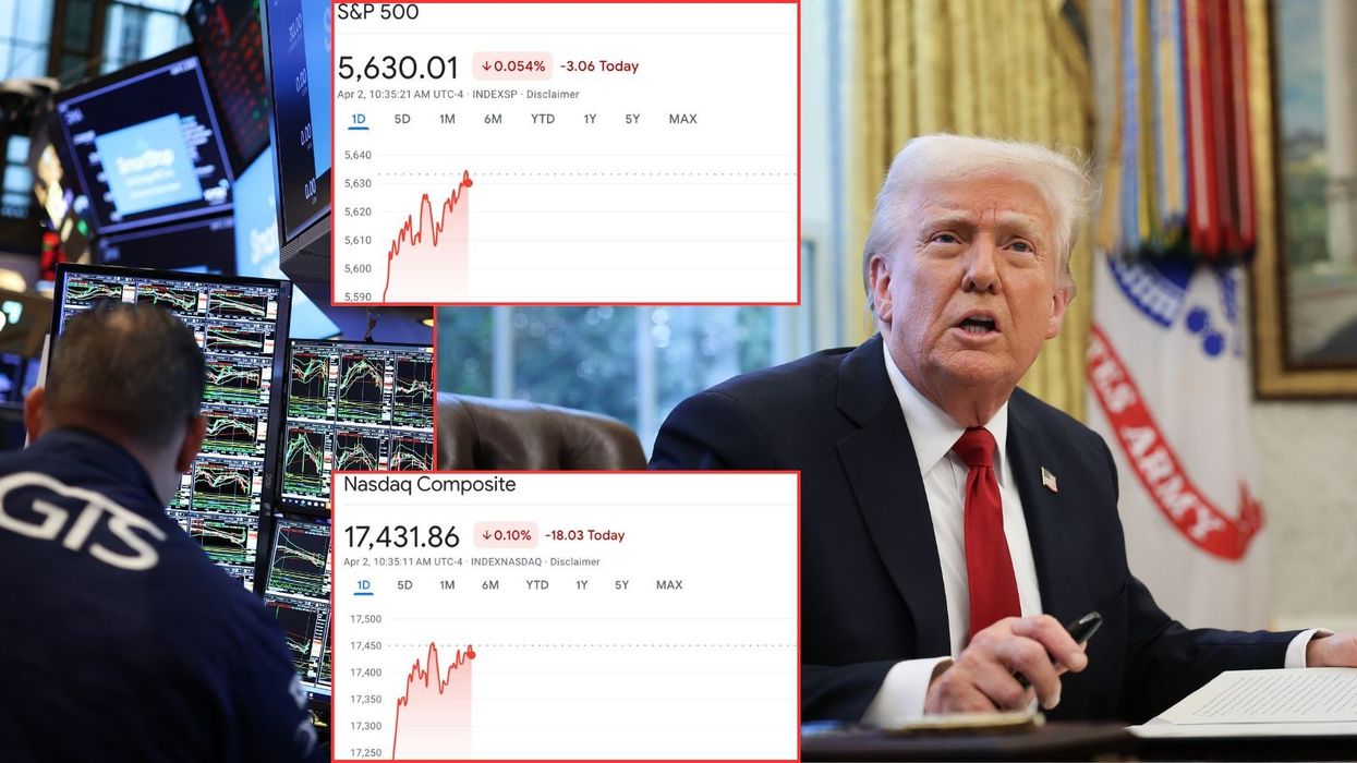 Global economic crisis fears as US stocks fall on opening ahead of Donald Trump's 'Liberation Day' tariffs
