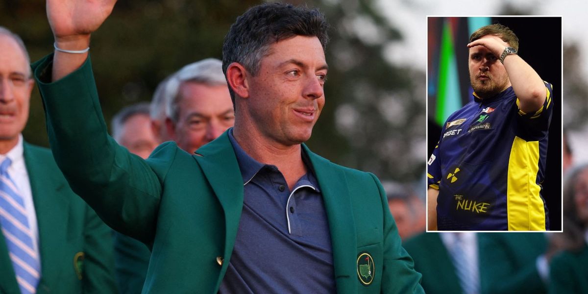 NextImg:Rory McIlroy set to copy Luke Littler as golf star receives special invite following dramatic Masters triumph