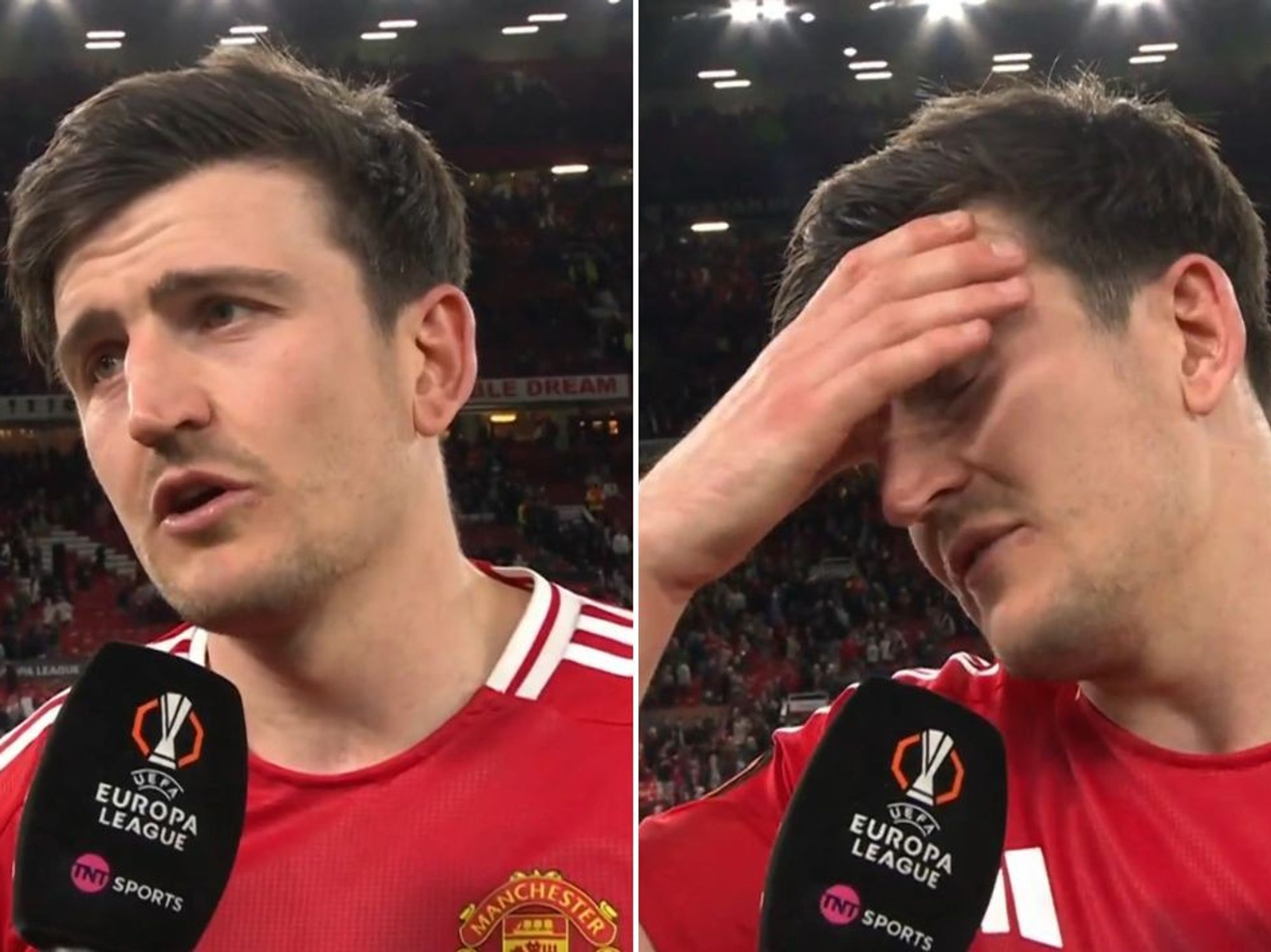 Man Utd hero Harry Maguire lambasts team-mates after scoring dramatic last-gasp Lyon winner