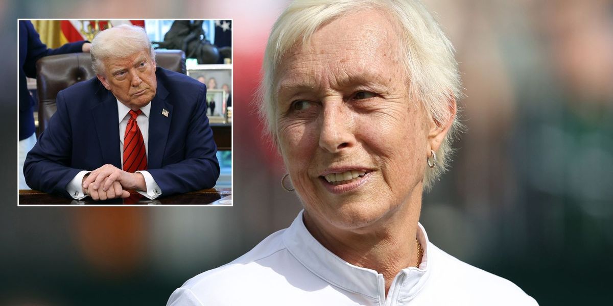 NextImg:Martina Navratilova backs Donald Trump ban on transgender athletes despite 'disagreeing with everything else'