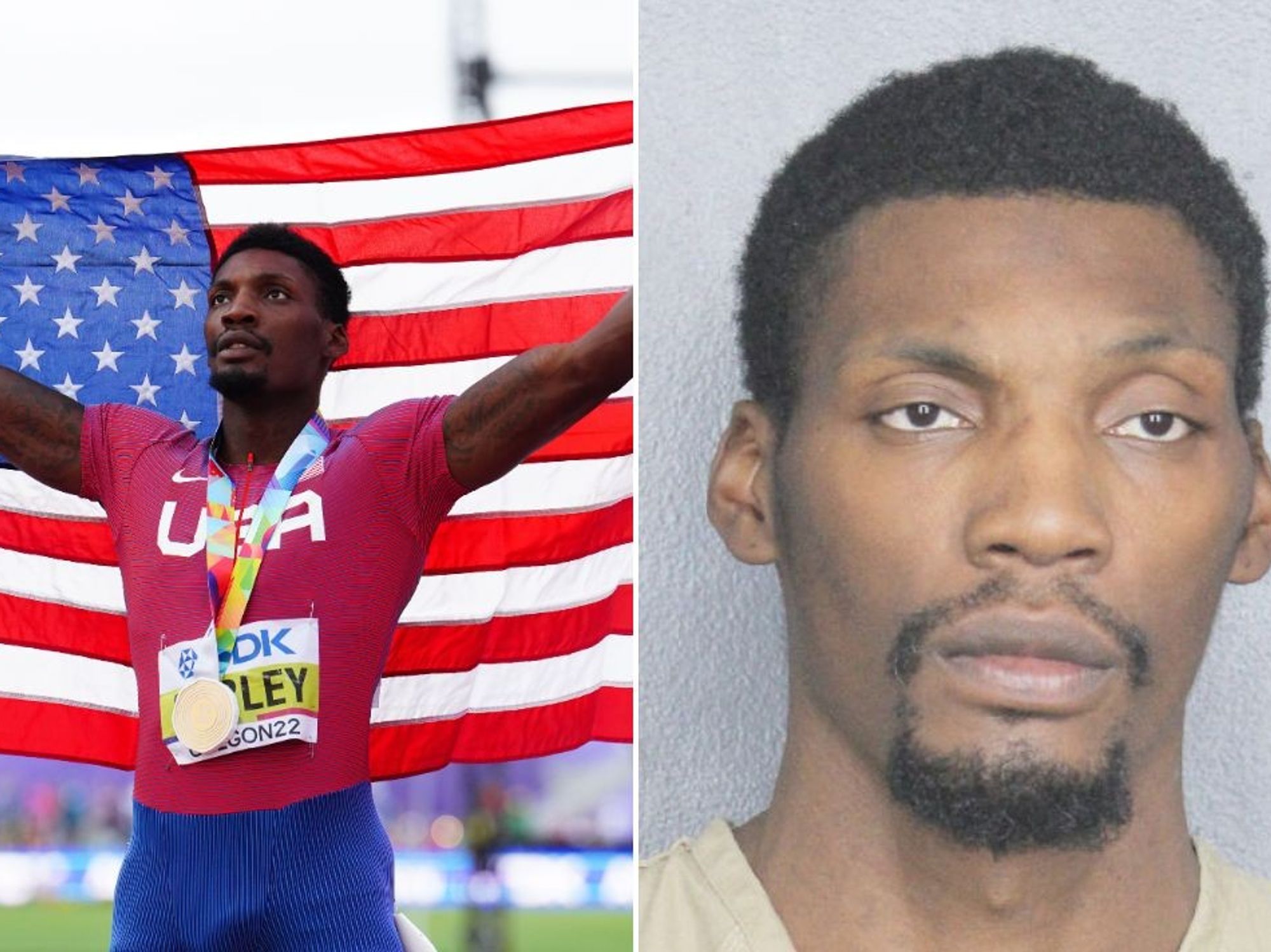 Olympic 100m medallist arrested after allegedly beating ex girlfriend and fellow athlete