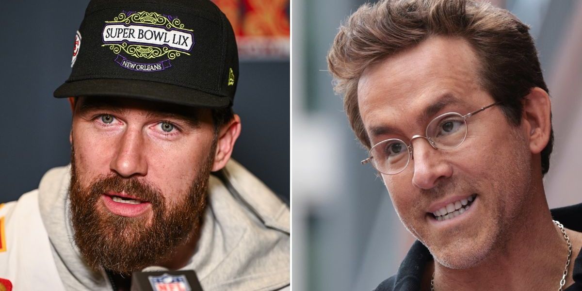 Wrexham co-owner Ryan Reynolds responds after Travis Kelce question asked amid Taylor Swift ‘feud’