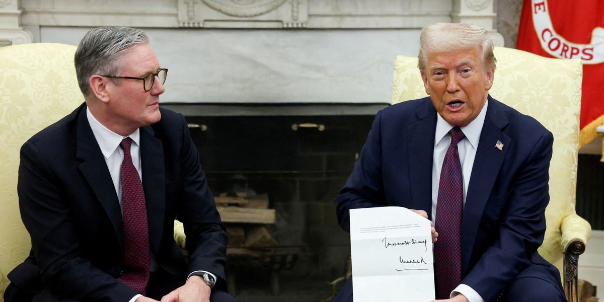 NextImg:Donald Trump finally announces 'full and comprehensive' UK-US trade deal - 'It's a great honour'