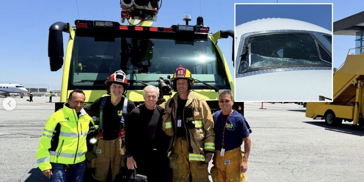 NextImg:Former LIV Golf chief speaks out after terrifying mid-air emergency on private jet - 'Loud pop'