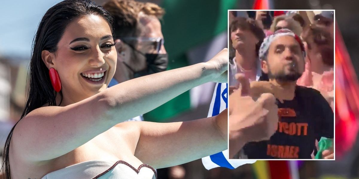 NextImg:Israel Eurovision entry addresses fury amid 'throat-slitting' threat as she says 'I'm expecting it'