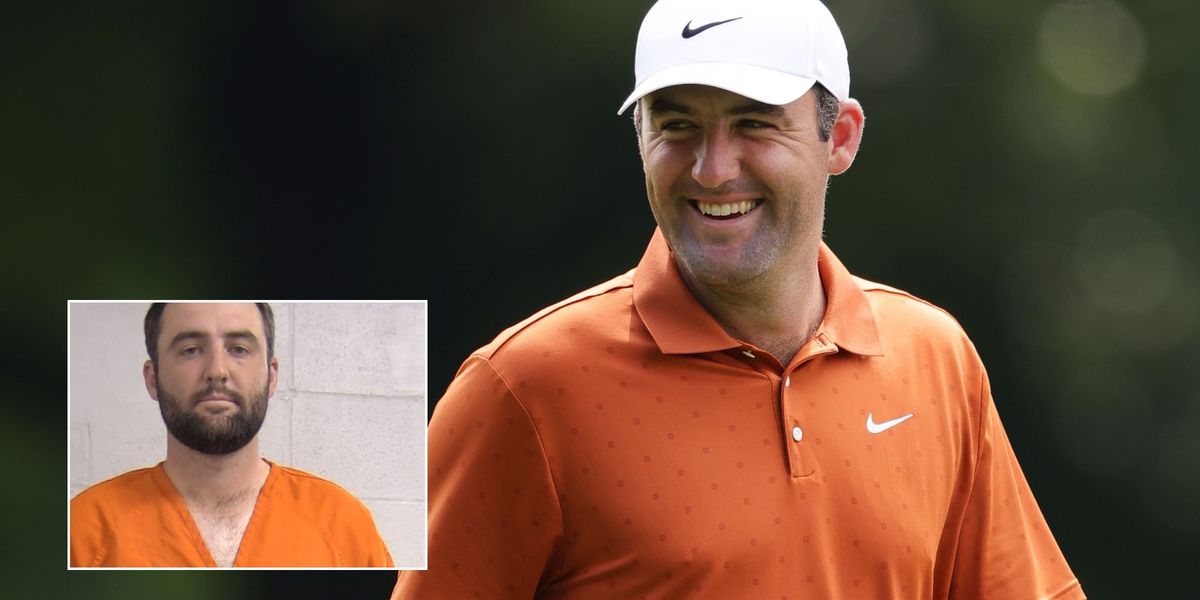 NextImg:Scottie Scheffler's outfit sparks online reaction as golf star eyes PGA Championship triumph