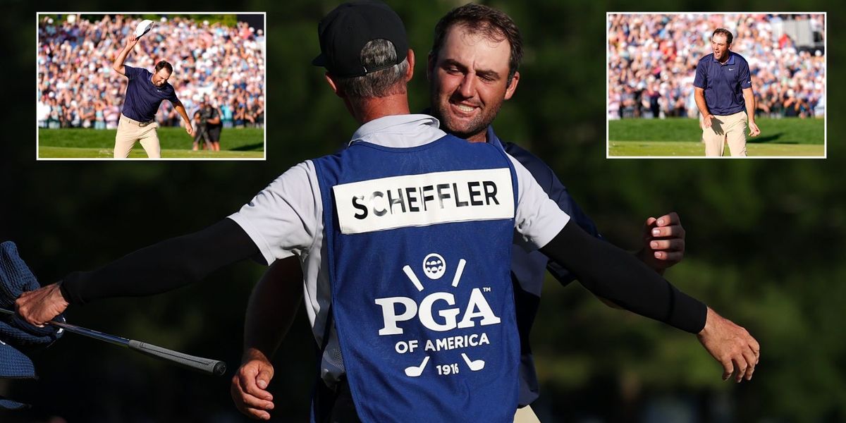 NextImg:Scottie Scheffler wins PGA Championship as golf star secures huge prize money at Quail Hollow