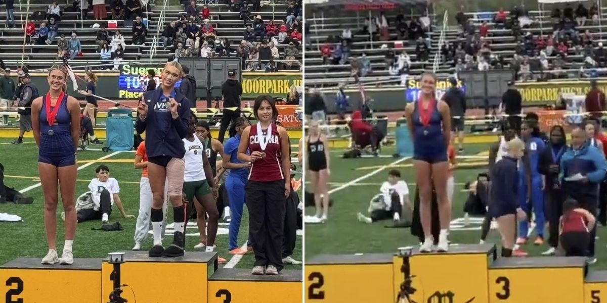 NextImg:High school athlete, 16, garners praise for defiant stance over loss to transgender triple jumper