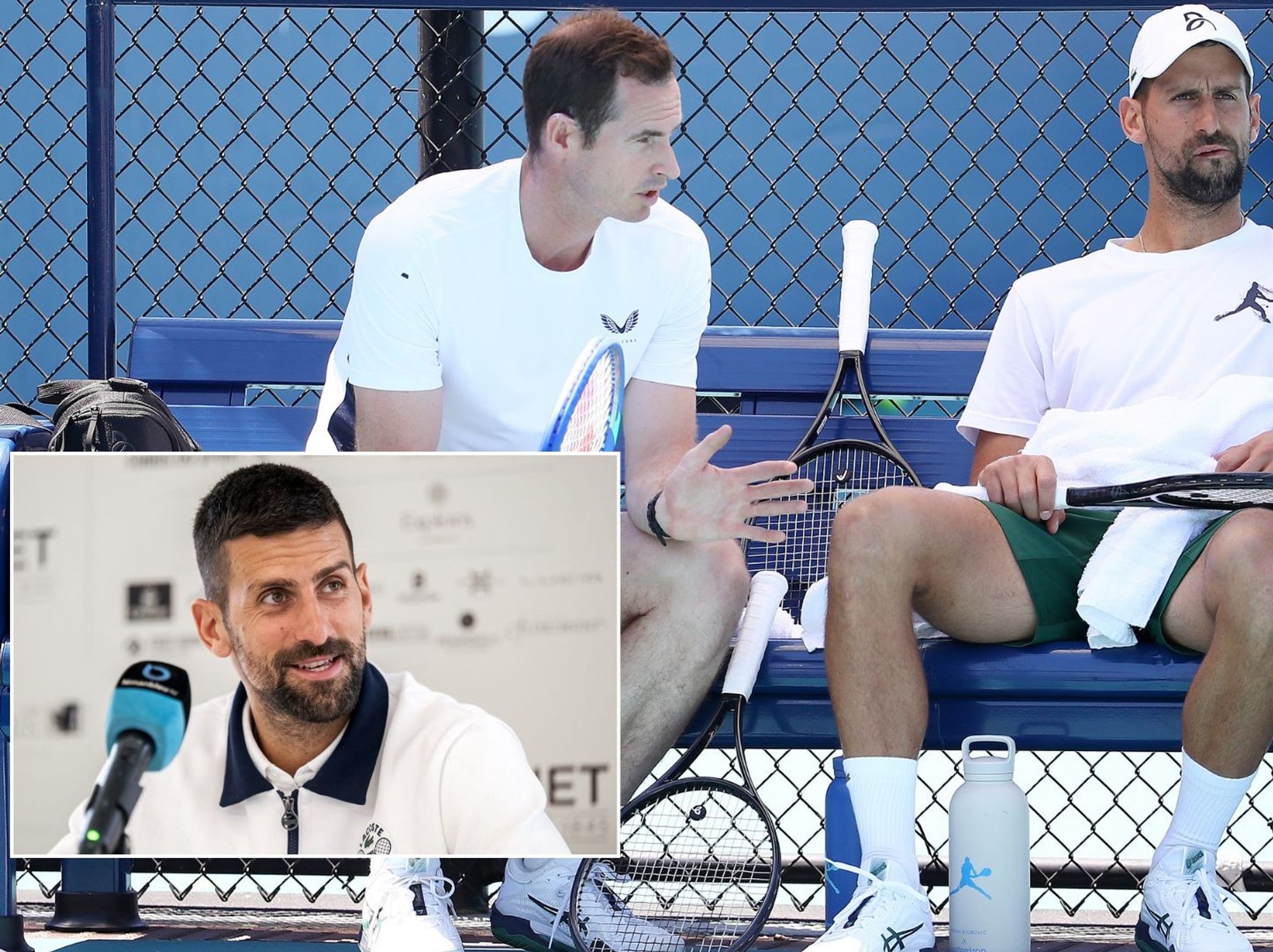 Novak Djokovic explains reason for Andy Murray split weeks before Wimbledon - 'All there is to it'