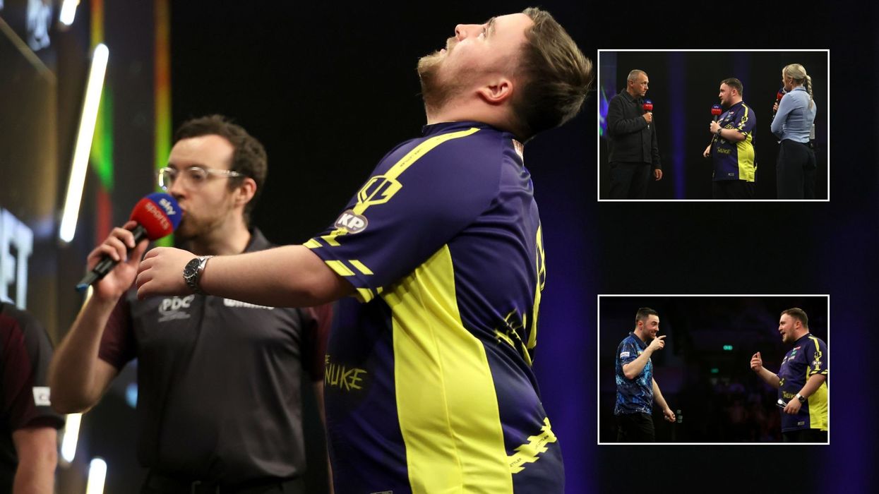 Luke Littler disregards yet another record-breaking night as 'rubbish': 'It was a warm-up!'