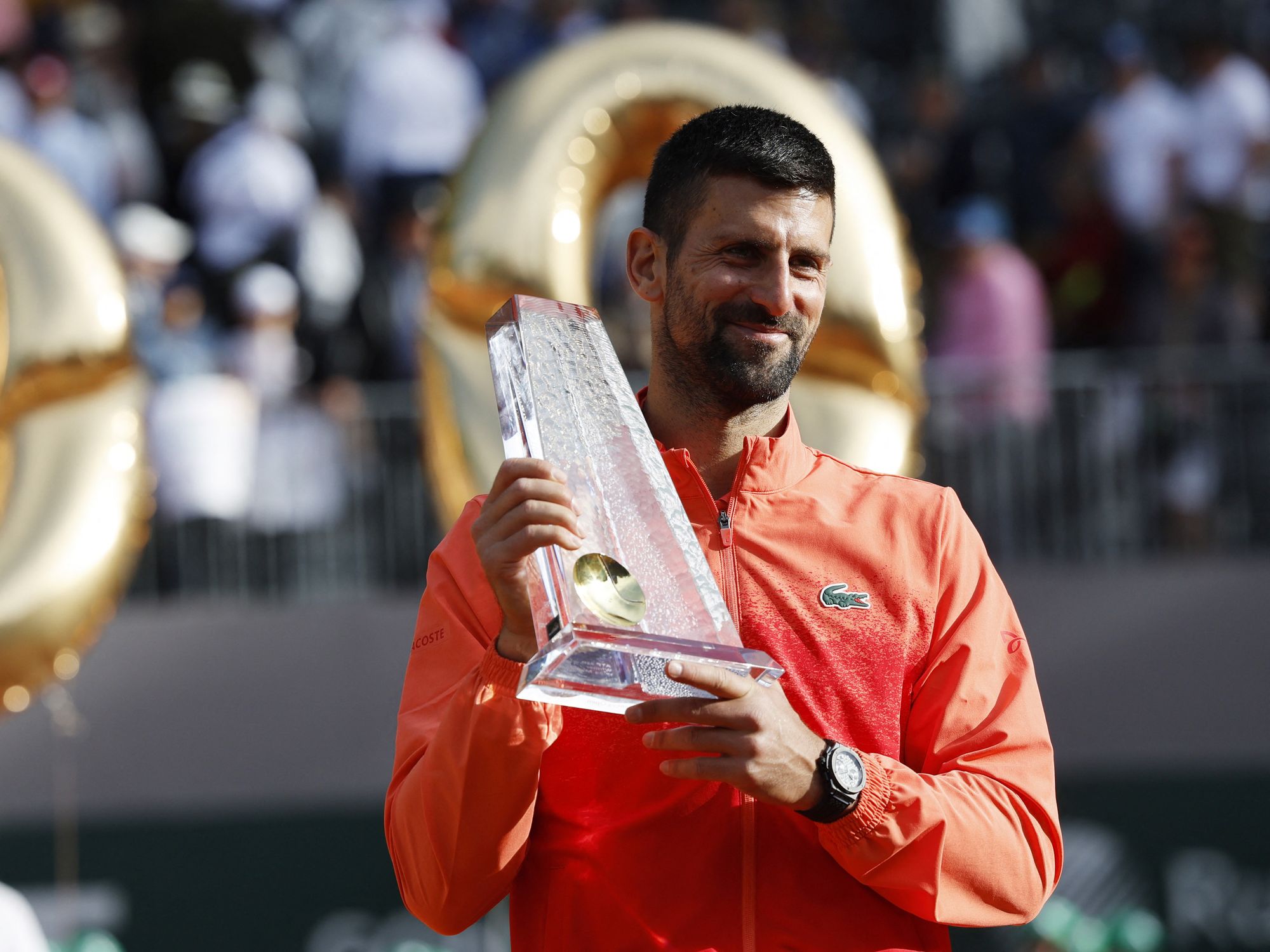 Novak Djokovic announces Roger Federer, Rafael Nadal and Andy Murray news after winning 100th title