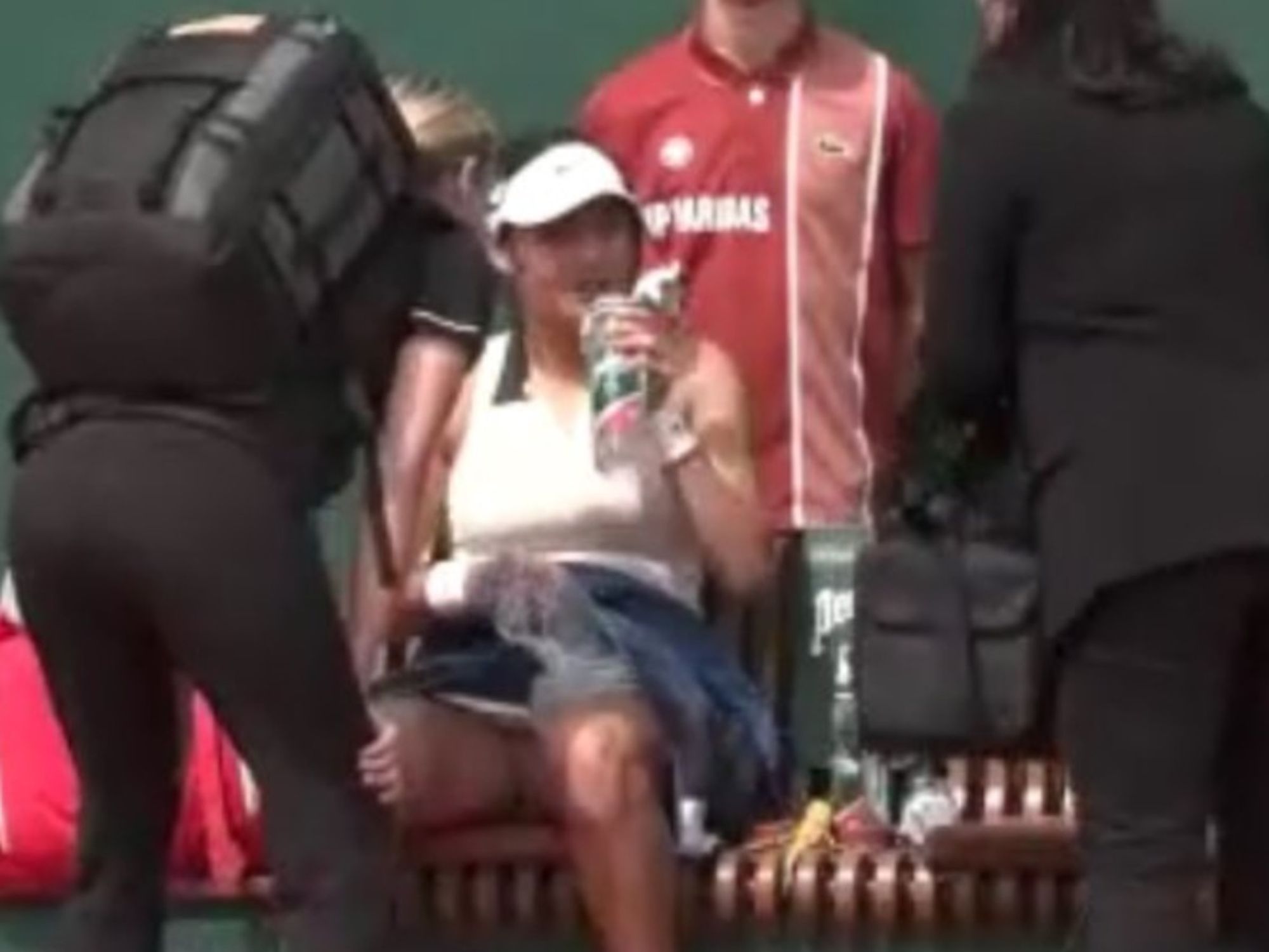 Emma Raducanu, 22, left needing medical attention during first match at French Open
