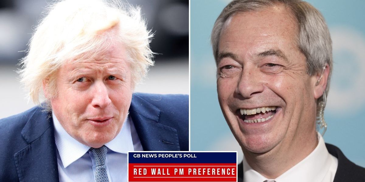 NextImg:Boris Johnson ‘comeback plot’ dealt hammer blow as Nigel Farage opens up 15-point lead over ex-PM in Red Wall