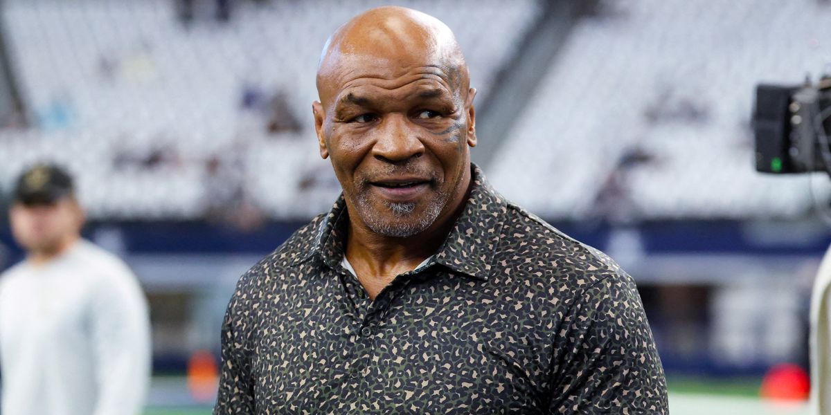 NextImg:Mike Tyson, 58, made official fight offer against MMA legend months after Jake Paul defeat
