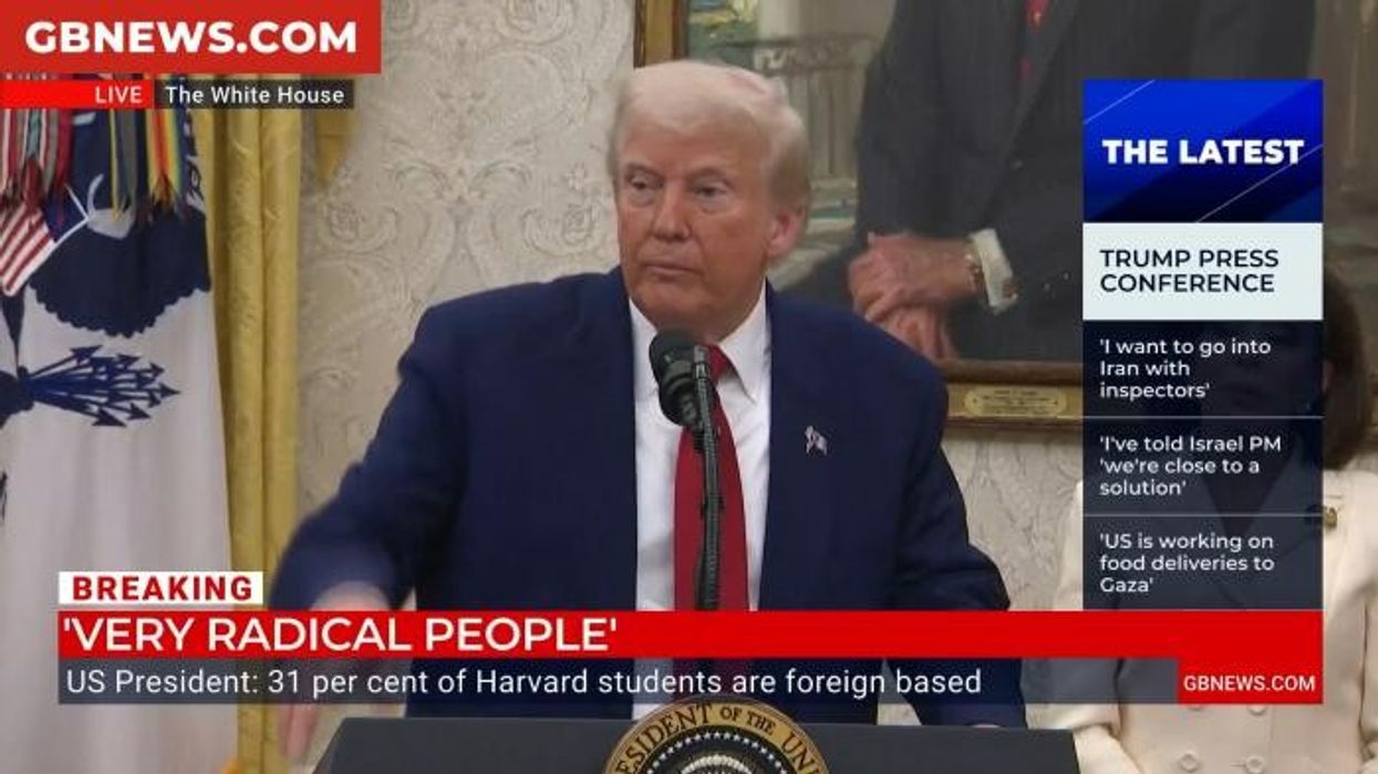 WATCH: Donald Trump blasts 'antisemitic' Harvard and takes aim at foreign student levels