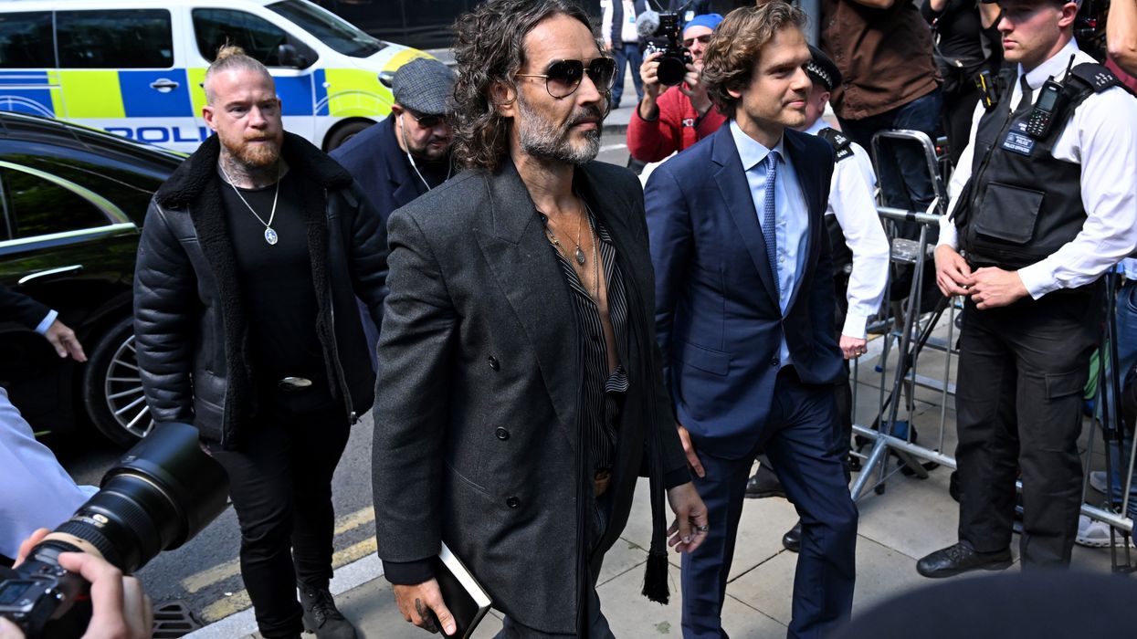 Russell Brand enters plea at crown court to over sexual offence charges