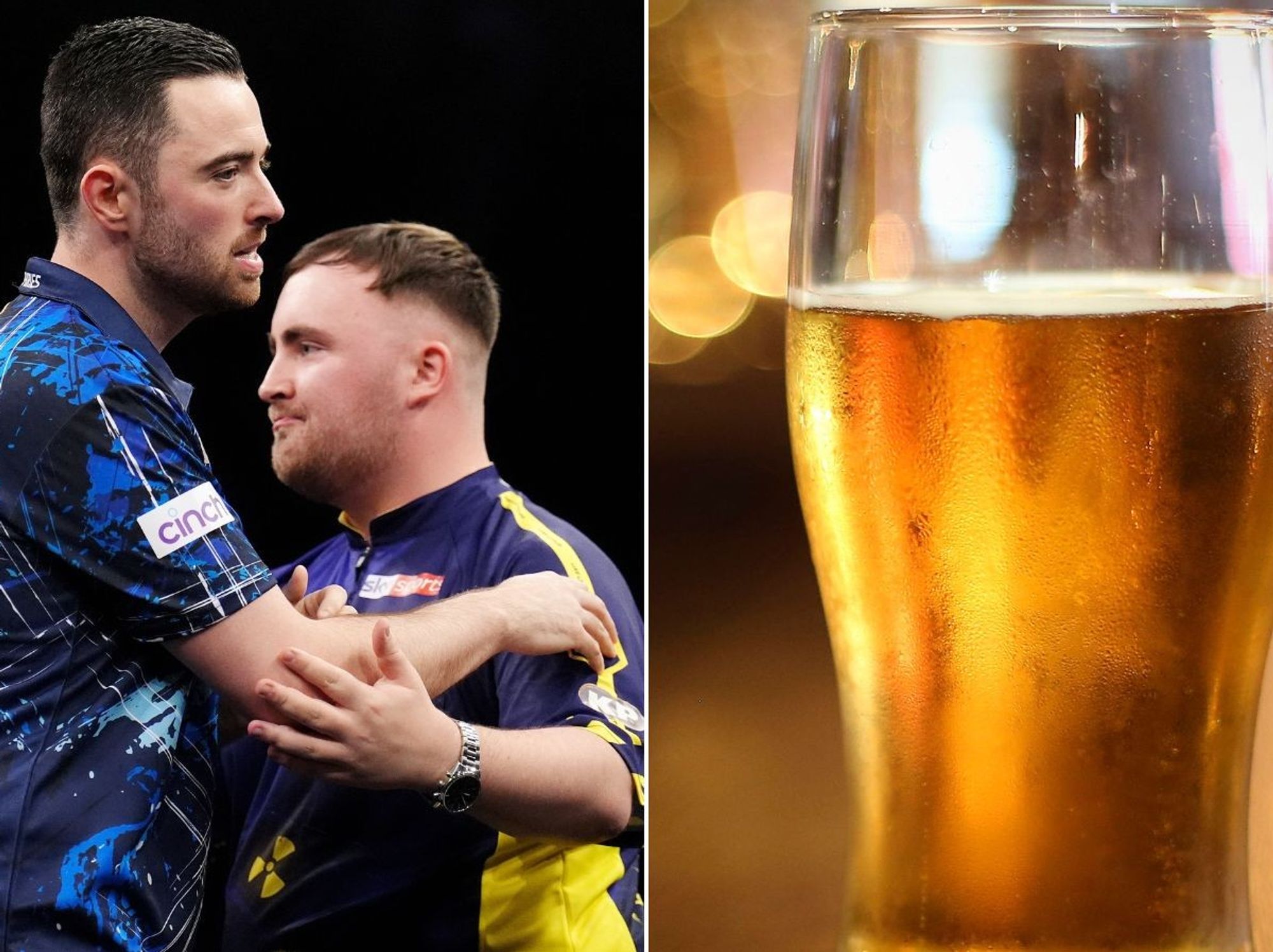 Darts fans astonished by beer prices as Luke Humphries beats Luke Littler in Premier League final