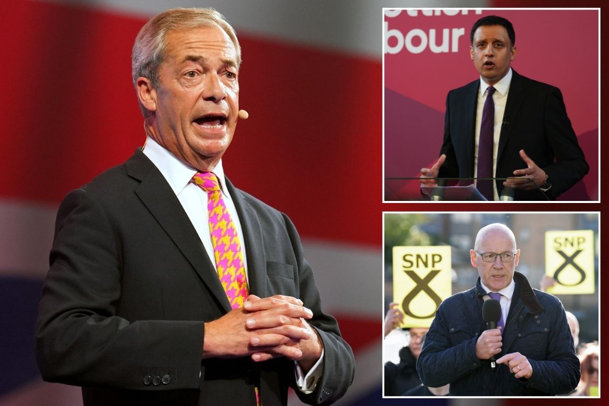 Nigel Farage leaves Labour rattled as Reform's turquoise tartan offensive faces crunch SNP test