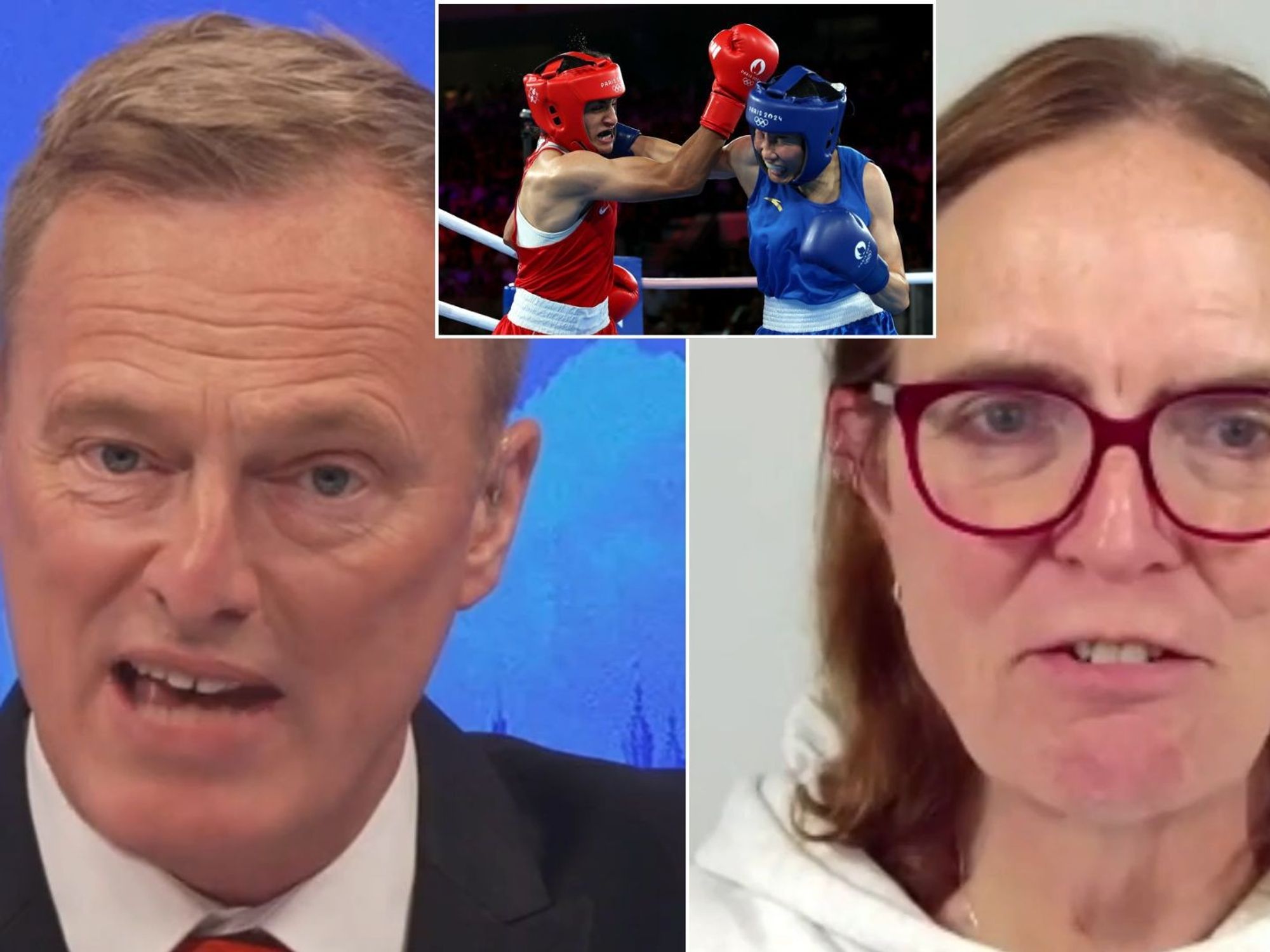 'Just unfair!' Martin Daubney erupts after activist defends Imane Khelif: 'My children were in tears!'