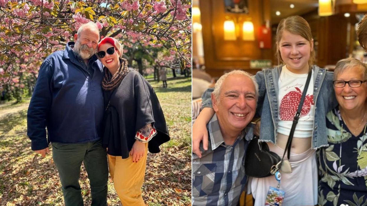 Dick and Angel Strawbridge mark milestone family day as well-wishers rush to support: 'Raise a glass!'