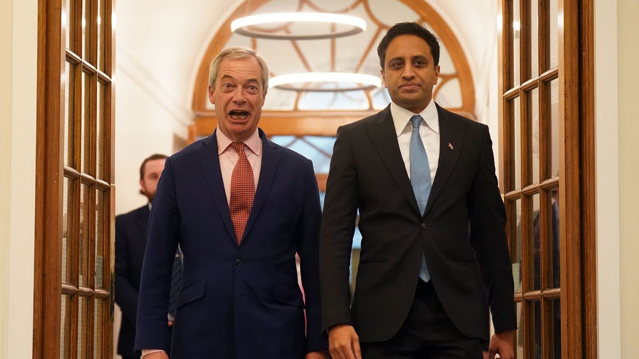 Nigel Farage reacts to Zia Yusuf quitting as chairman of Reform UK in latest party turmoil