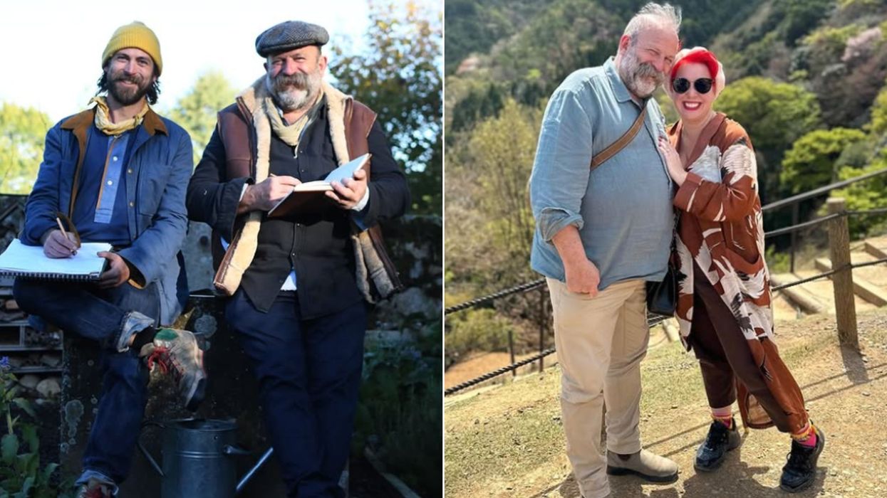 Dick Strawbridge, 65, pays rare tribute to oldest son James, 41, with heartfelt message: 'Good to have back'