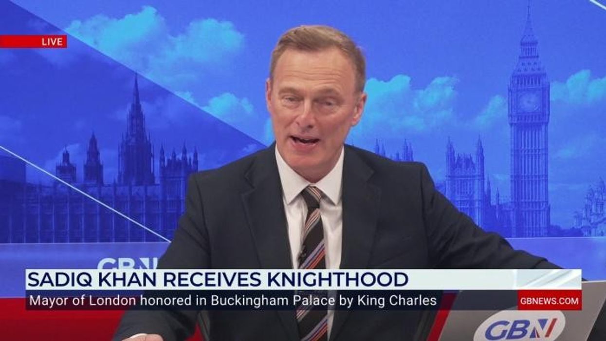 WATCH: Howard Cox takes aim at 'anti-British' Sadiq Khan following knighthood