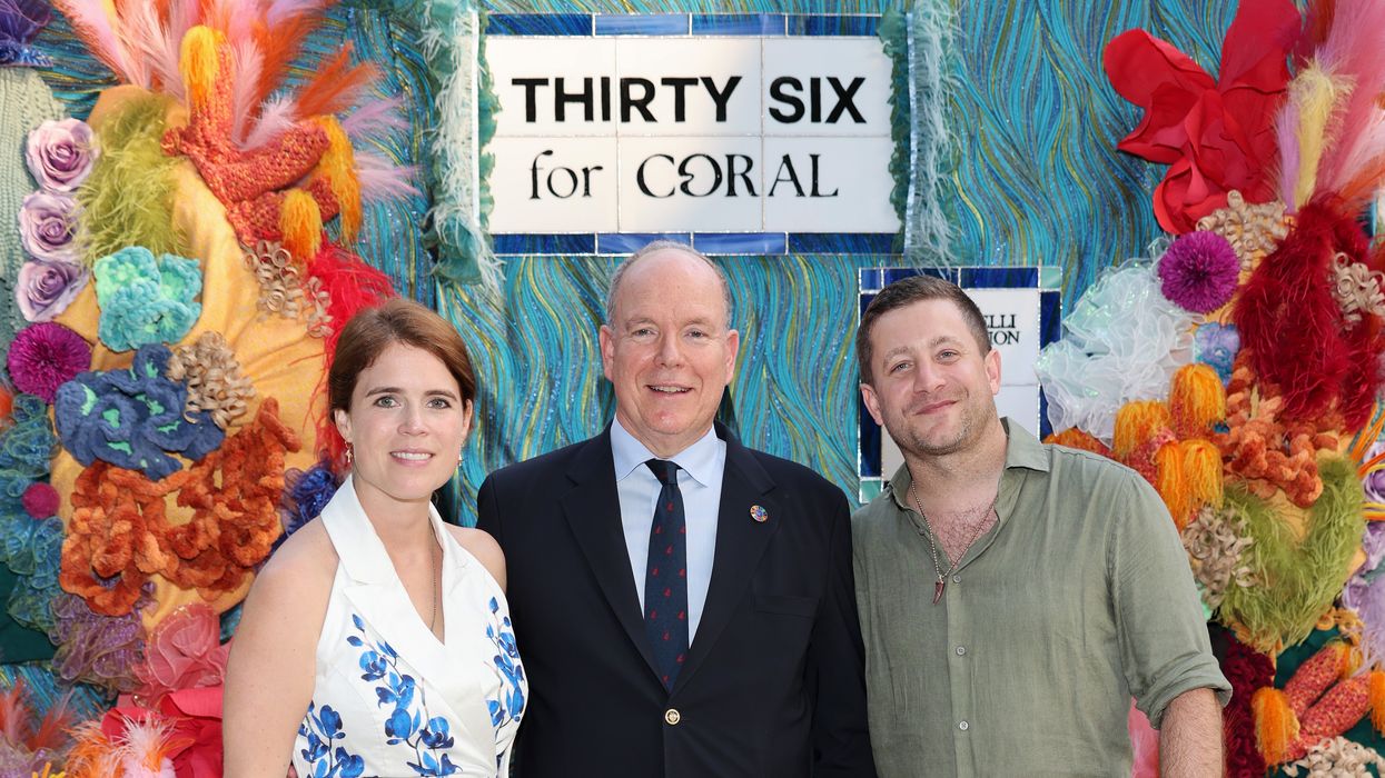 Princess Eugenie pictured alongside Prince Albert just days after Prince William's trip to Monaco