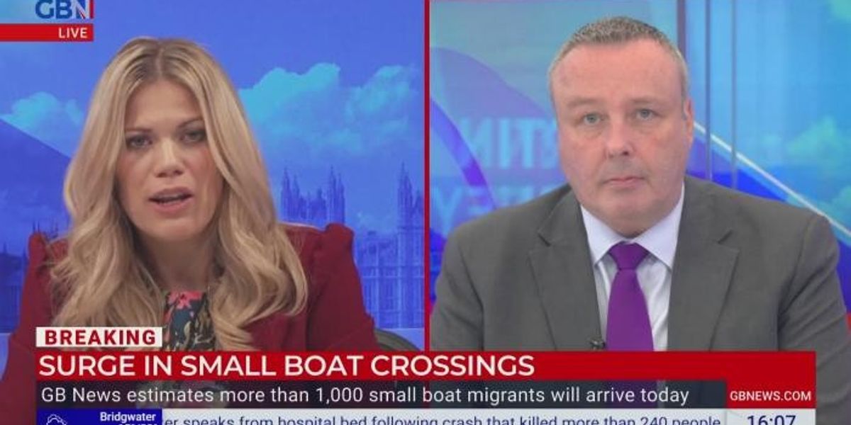 NextImg:WATCH: Mark White reacts to footage of French police intercepting small boat migrants