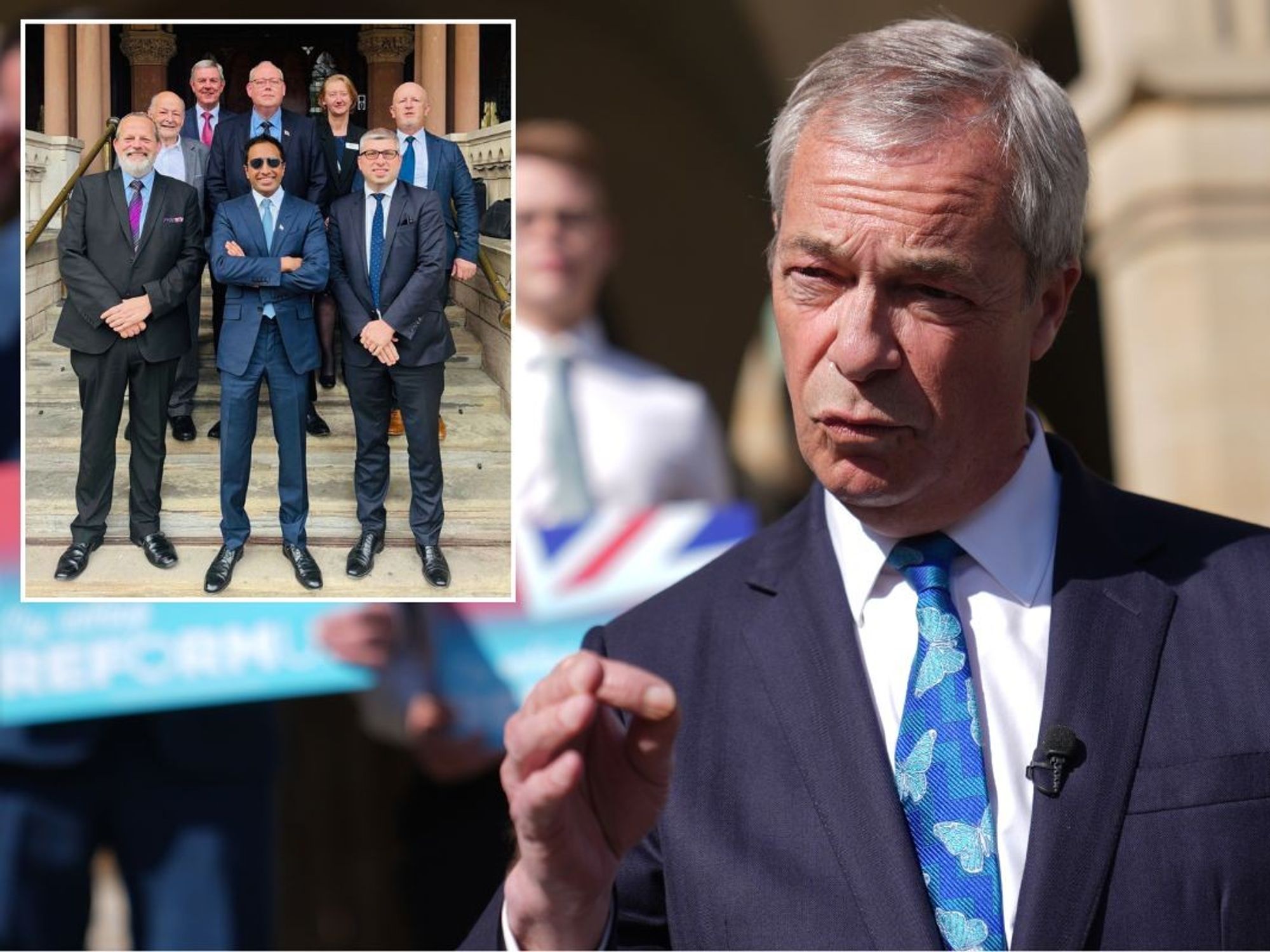 REVEALED: Nigel Farage 'UK Doge' unit descends on cash-wasting council after exposing net zero ze...