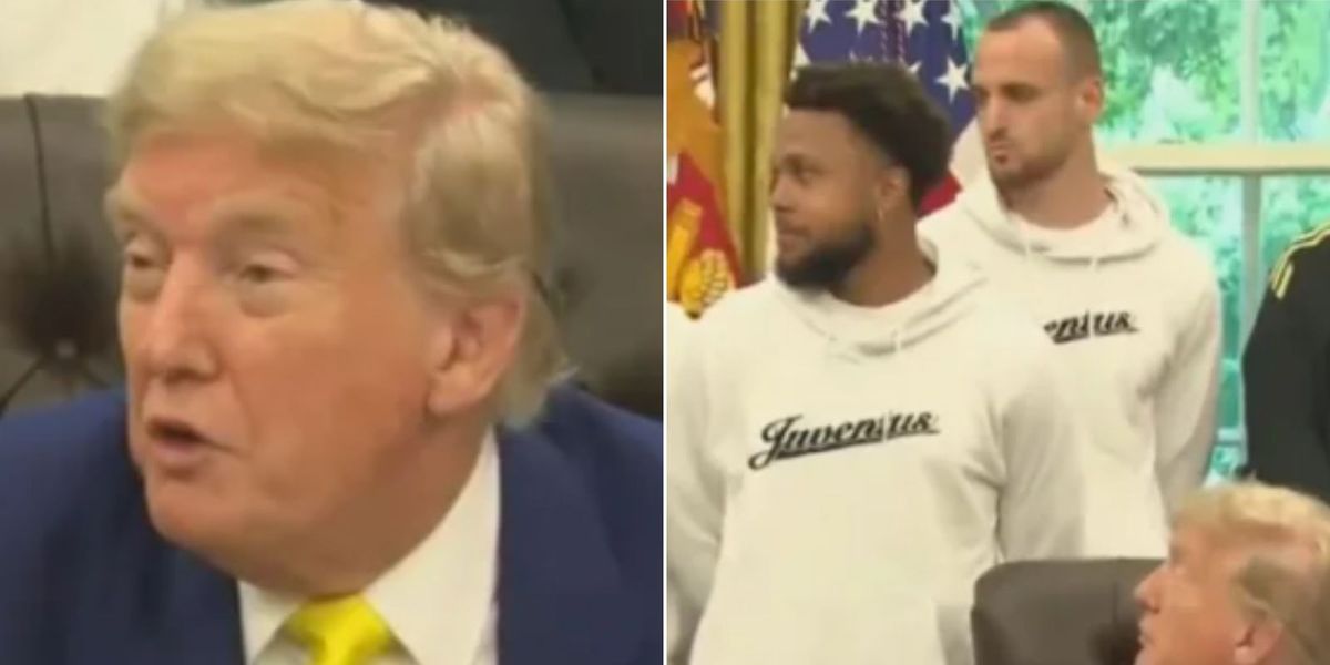 NextImg:Donald Trump asks Juventus team about transgender players in awkward moment at White House