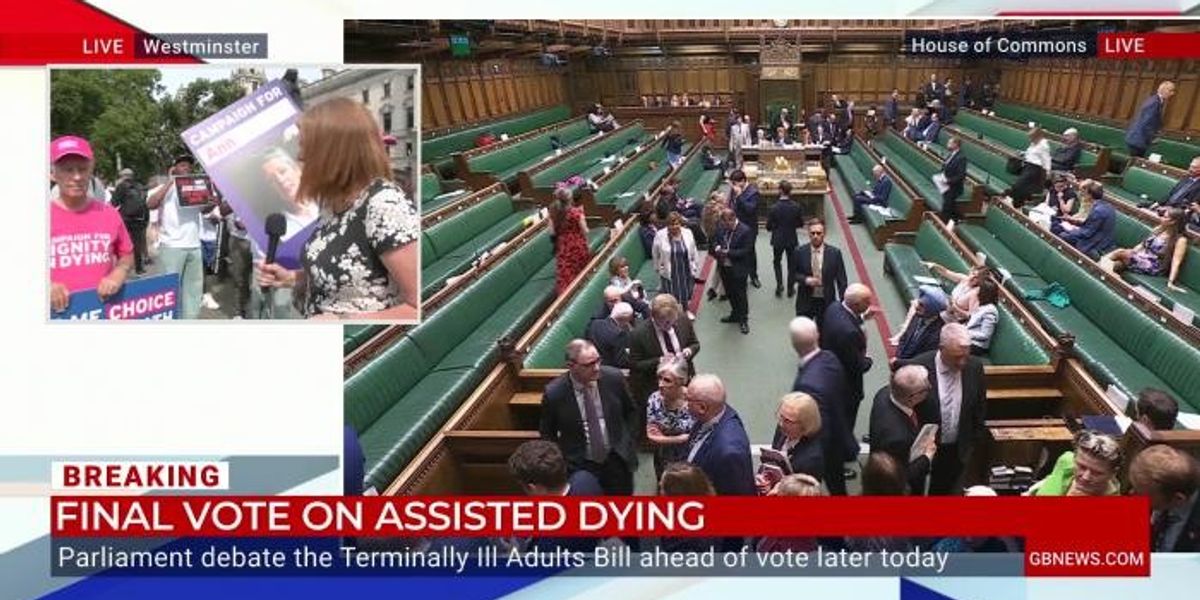 NextImg:WATCH: Assisted dying campaigner tells GB News that current legislation is 'totally wrong'