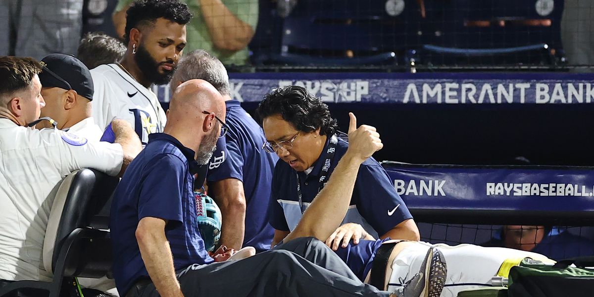 NextImg:Baseball star taken to hospital after being hit with 105mph ball in 'really scary' incident