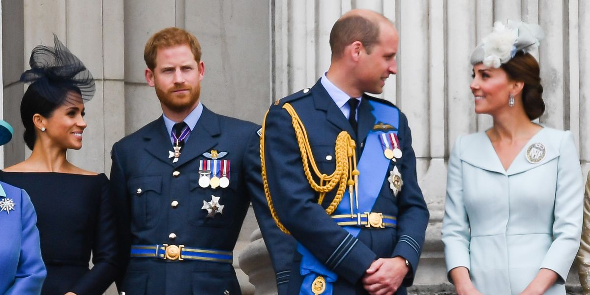 Prince Harry, Prince William, and Princess Kate