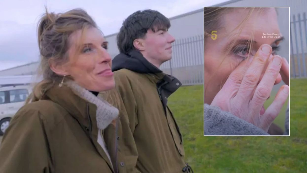Amanda Owen breaks down in tears as she re-lives moment son Miles faced near-fatal experience on farm: 'Bringing it all back'