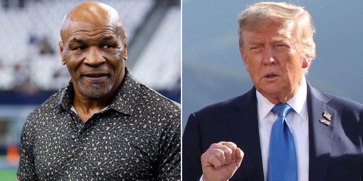 NextImg:Mike Tyson makes Donald Trump plea after berating Joe Biden 'betrayal' alongside other sports stars