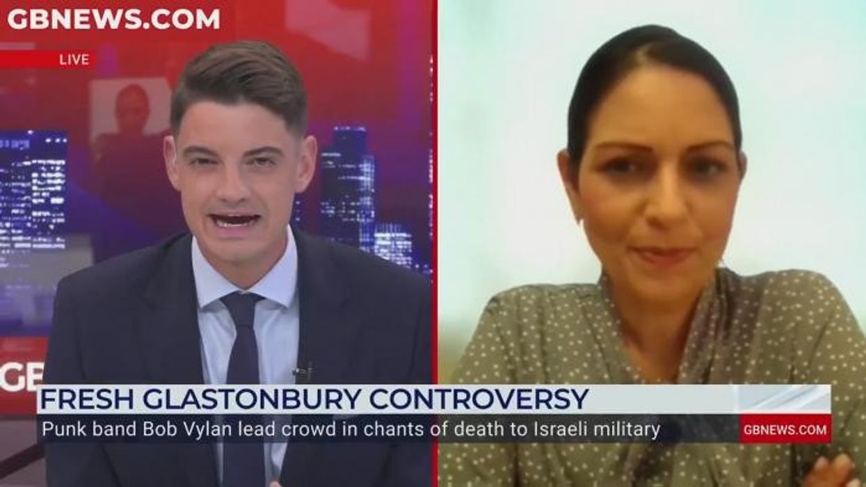 BBC must take a 'long hard look at themselves' over Bob Vylan broadcast, Priti Patel says