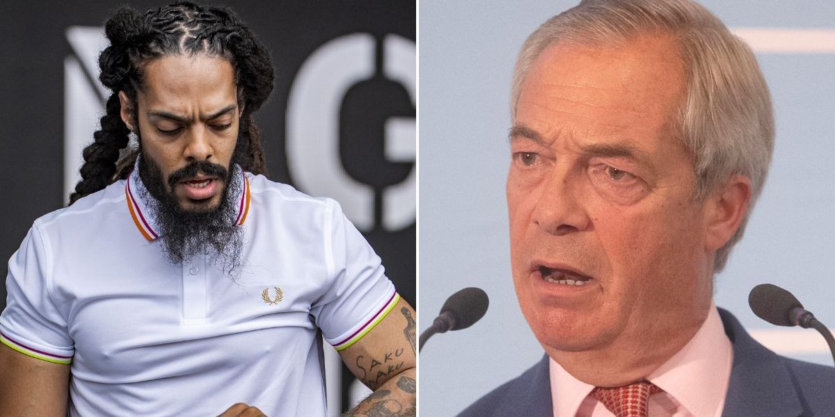 Nigel Farage delivers damning 13-word verdict on Bob Vylan performance amid BBC Glastonbury controversy