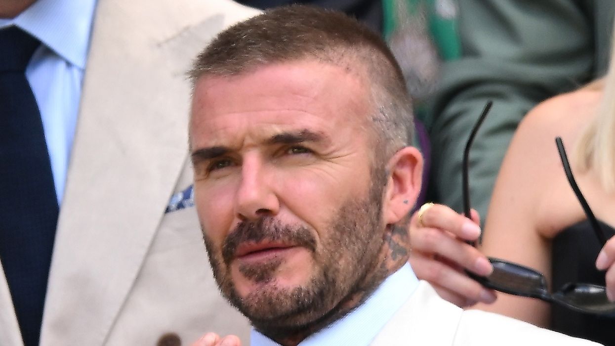 Royal Family grant Sir David Beckham fresh privilege as he is pictured with hand bandaged following injury