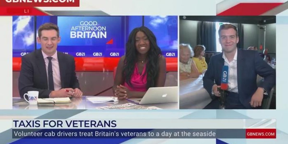 NextImg:WATCH: GB News joins overjoyed veterans at annual taxi charity event