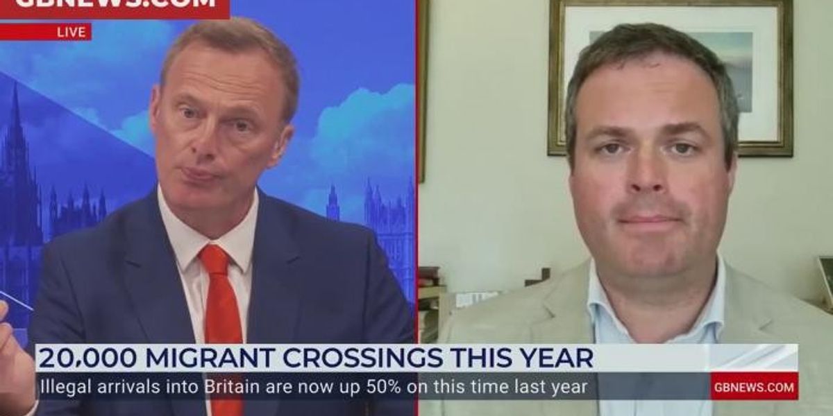 NextImg:Migrant crisis would end 'very quickly' if they were returned to France, ex-Immigration Minister tells GB News