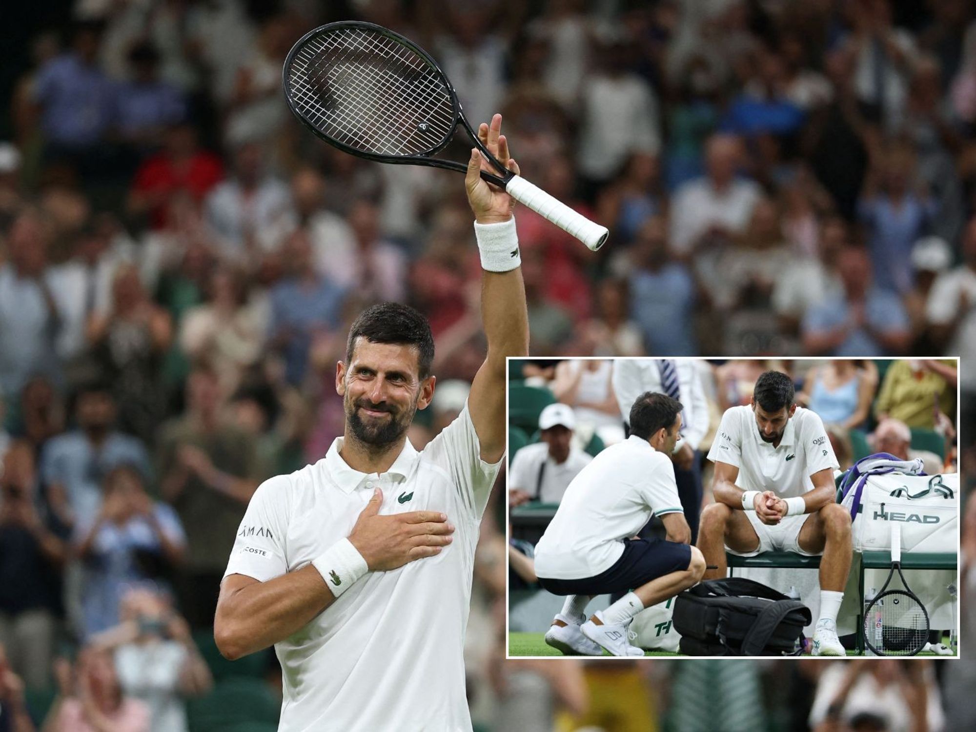Novak Djokovic admits feeling 'absolute worst' during Wimbledon win with serious ailment